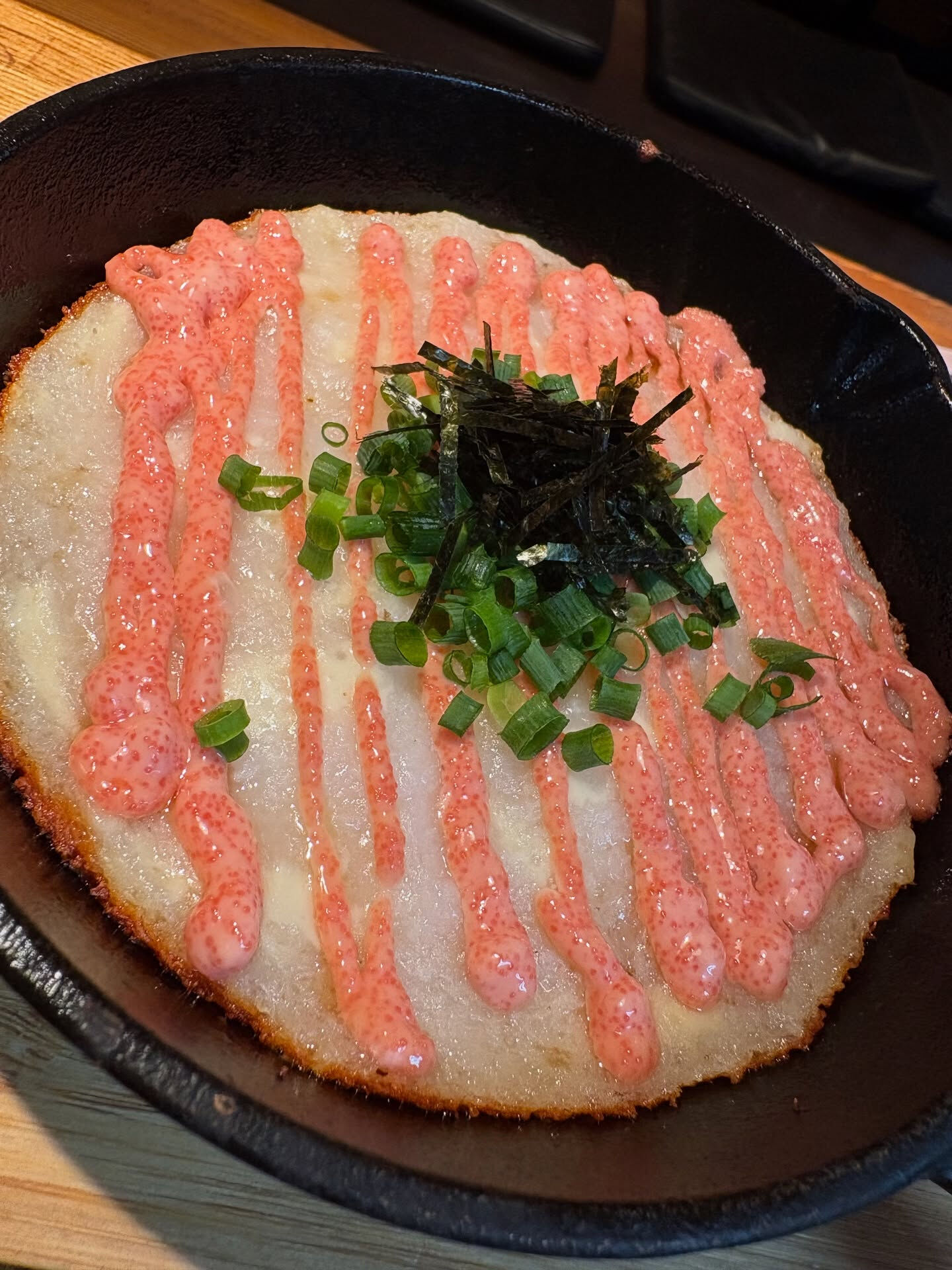 【明太とろろチーズ焼き🫕】