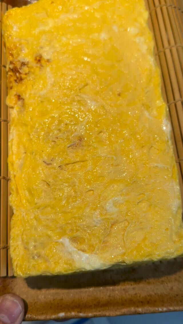 【焼きたて出汁巻き🥚】