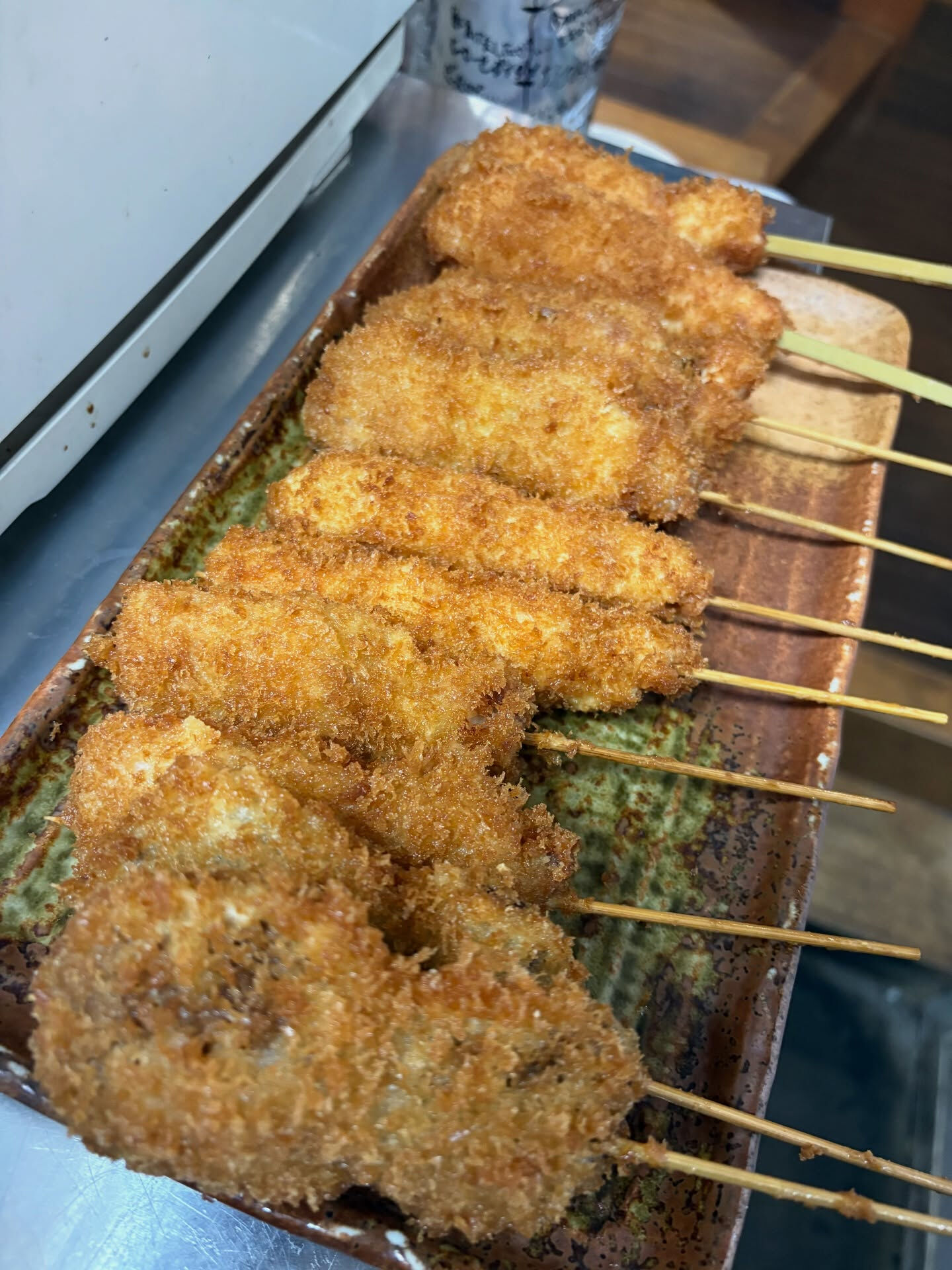 【久しぶりの串カツ】