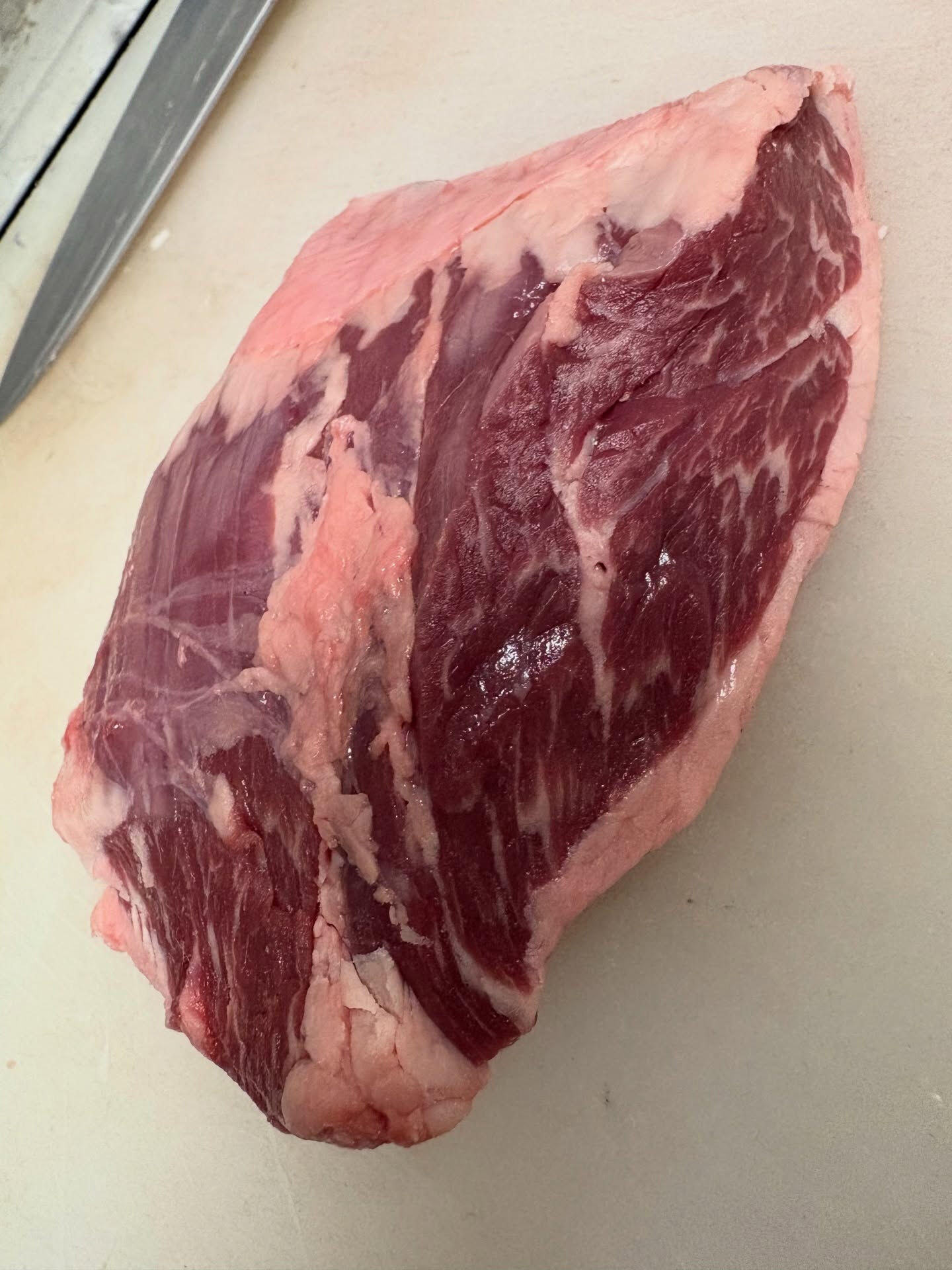 【やっぱでかい肉は興奮する🤩🍖】