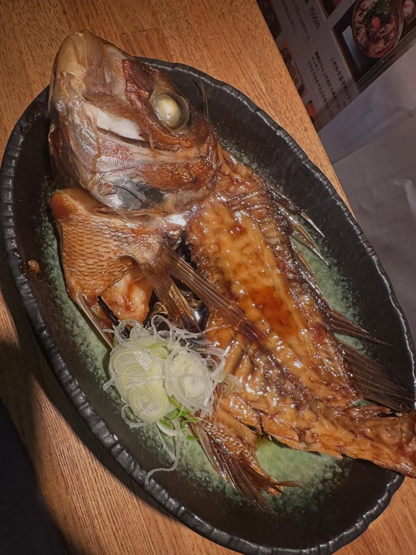 【昨日の大ちゃんの鯛】