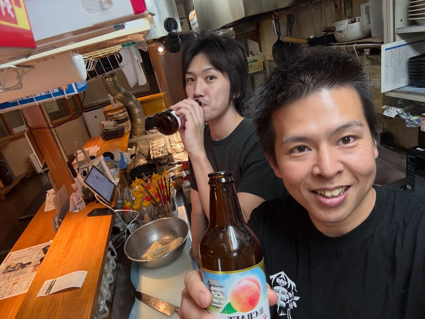 【みんなで飲もう犬山の桃🍑】