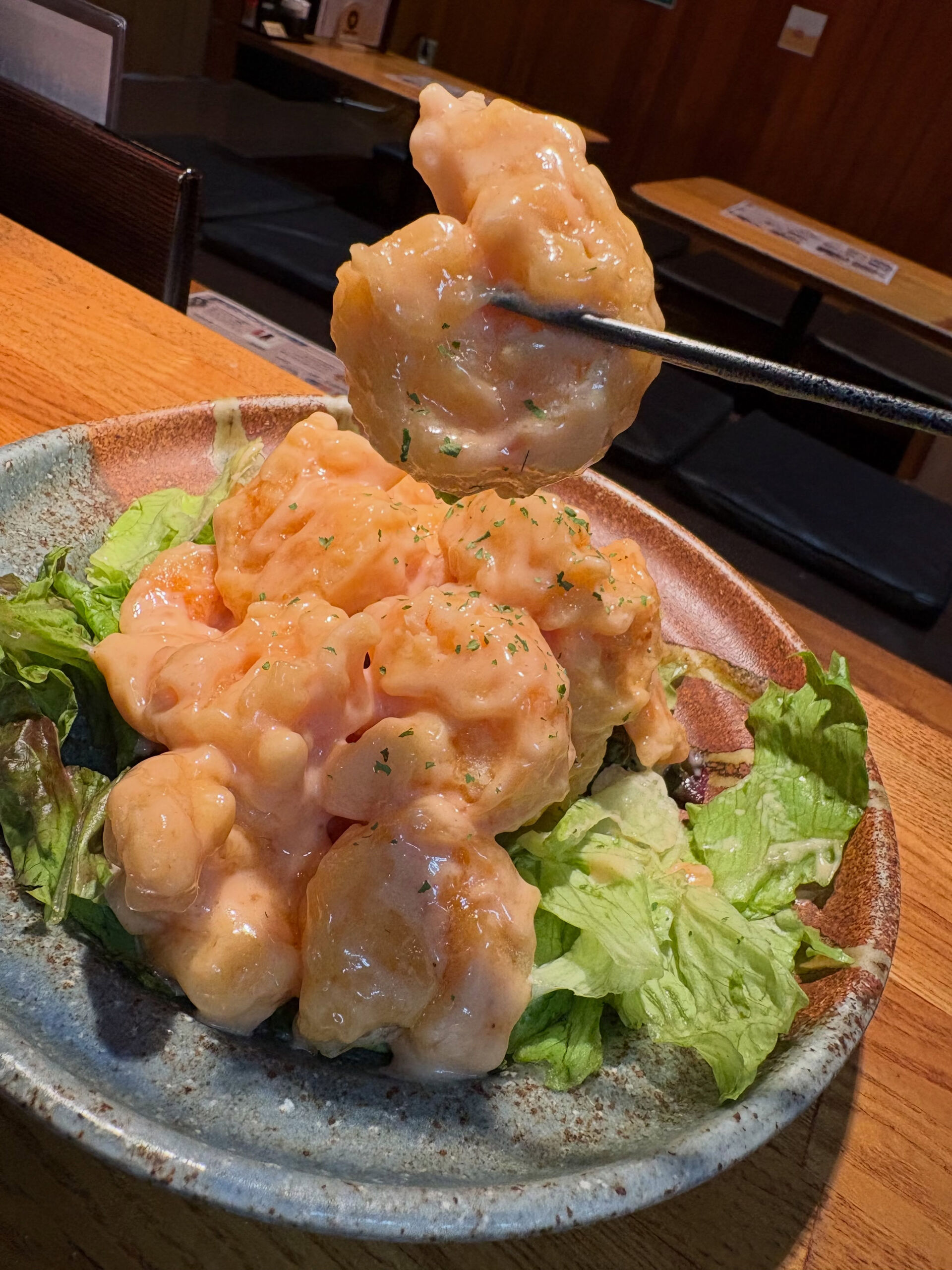 【急に舞い降りたえびマヨ🍤】