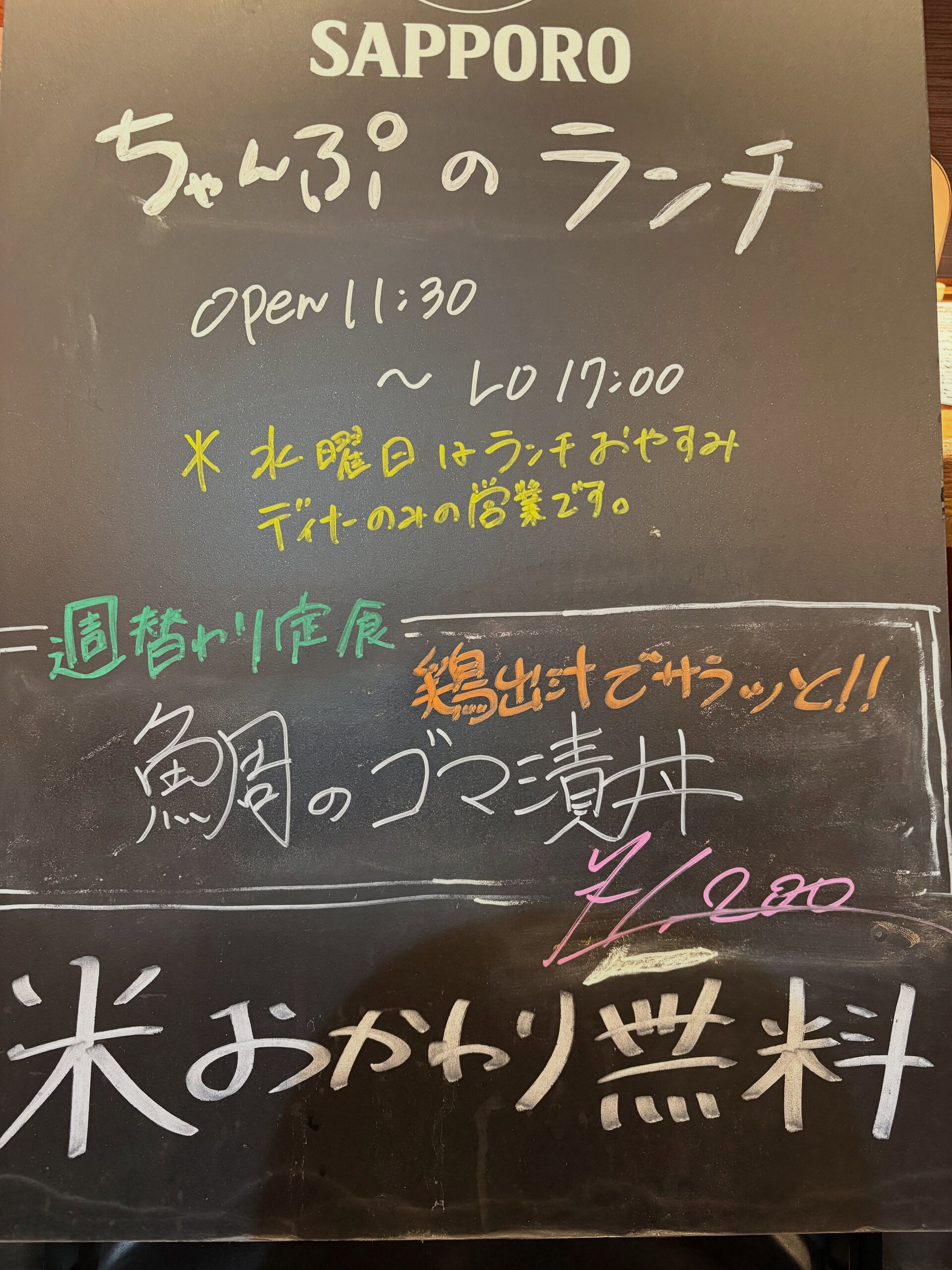 【今週はサラッと行きますか】